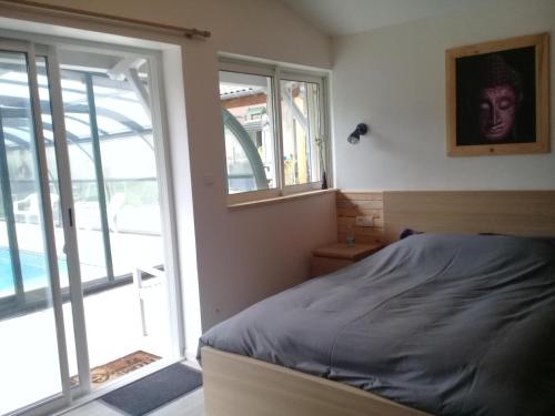 Chambre avec jacuzzi privatif \