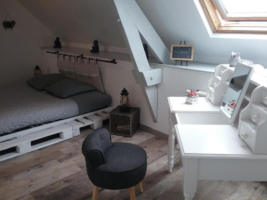 B&B / Chambre d'hôtes Chambre d'hôtes \ 48Bis rue de la dessous 80240 Nurlu