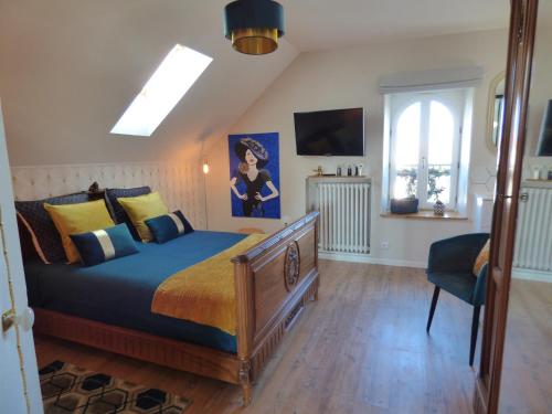 Chambre d’hôtes citadine Bleu Or