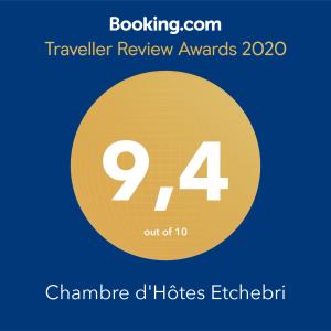 Chambre d'Hôtes Etchebri