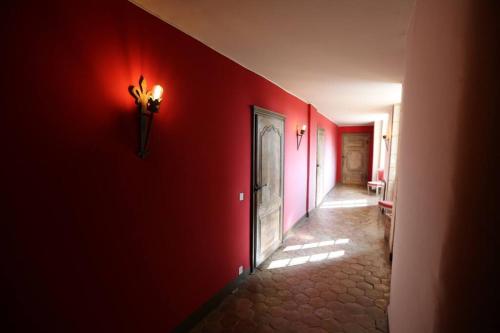 Chambre jaune MANOIR DE LA VOVE Perche