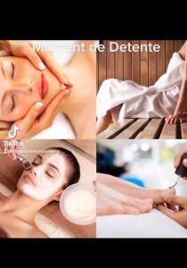 Chambre La Duchesse 4 SAISONS - Piscine chauffée Toute l'année - SPA - Jacuzzi - Sauna - Massage 800m centre ville