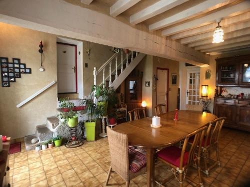 Chambre Les Anges proche Mont Saint-Michel, Maison d'hôtes l'Angevinière