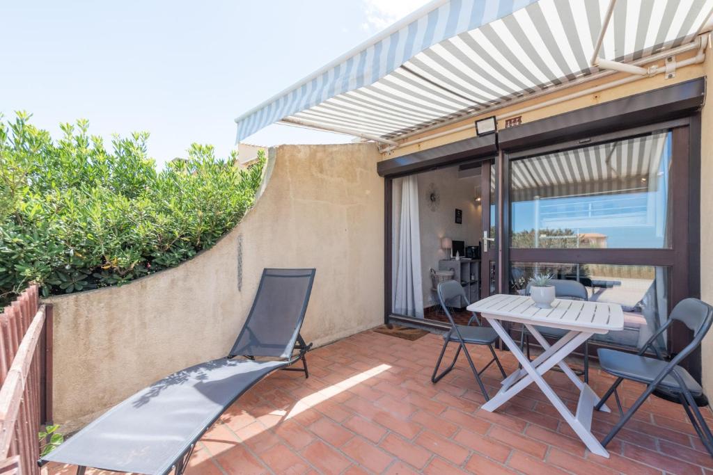 Chambre privée avec terrasse