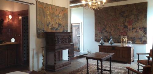 Chambre Renaissance au Château de Champagne-Mouton