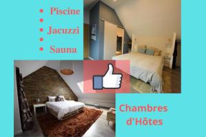 B&B / Chambre d'hôtes Chambres d'Hotes Lorengrain lieudit Le BREUIL 02860 Bruyères-et-Montbérault Picardie