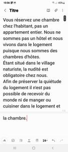 Chambres d'Hotes Village Naturiste Cap d'Agde