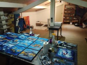 Galerie d'art Andy Bleu ancienne mairie de 1783
