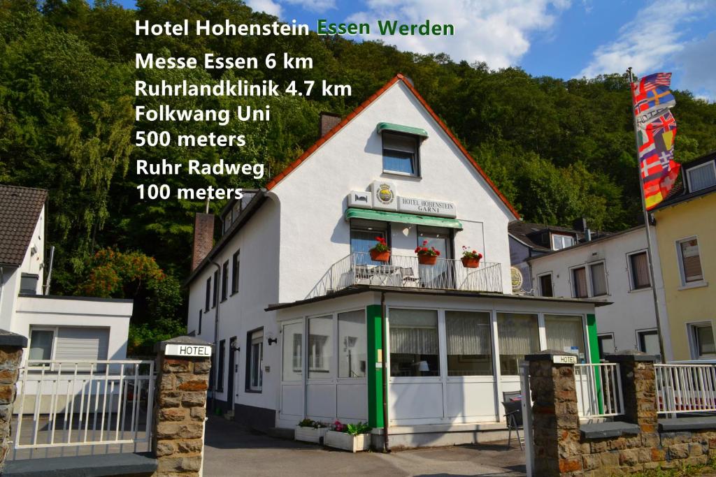 B&B / Chambre d'hôtes Hotel Hohenstein -Radweg-Messe-Baldeneysee 5 Hohensteinweg 45239 Essen