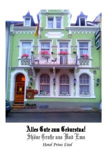 B&B / Chambre d'hôtes Hotel Prinz Eitel Koblenzer Straße 64 56130 Bad Ems Rhénanie-Palatinat