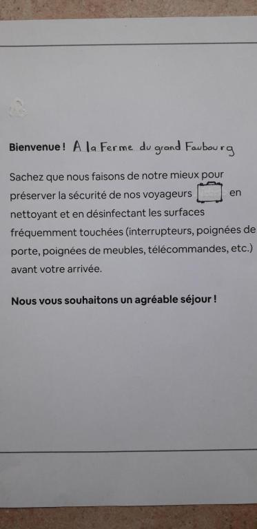 B&B / Chambre d'hôtes La ferme du Grand Faubourg 11 Rue du Grand Faubourg 01190 Pont-de-Vaux