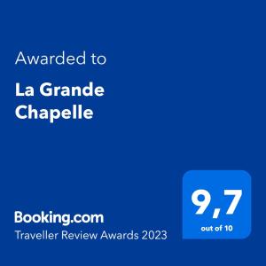 B&B / Chambre d'hôtes La Grande Chapelle La Grande Chapelle 53300 Ambrieres Les Vallees Pays de la Loire