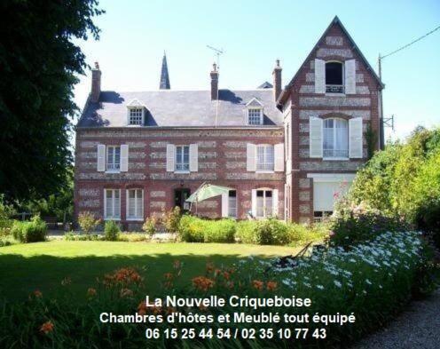 B&B / Chambre d'hôtes La Nouvelle Criqueboise 52 Rue de l'Eglise 76111 Criquebeuf-en-Caux