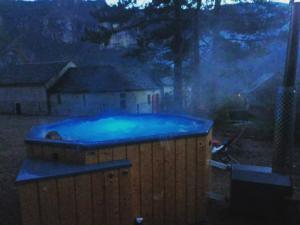 La voûtée 5 épis avec Bain Finlandais privé au Manoir Du Charme Gorges Du Tarn
