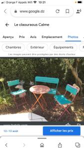 Le Claouraous calme