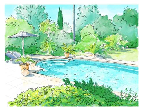 Le Domaine des Mûriers - charme, chic, calme en Provence Côte d'Azur