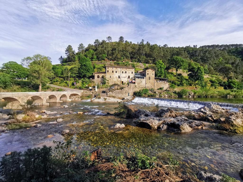 B&B / Chambre d'hôtes Le Moulin du Temps 329 route des deux ponts, Anduze 30140 Corbés