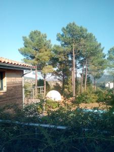 Les O de Privas, 1 Tente Wigwam avec piscine en saison et jacuzzi avec supplément