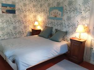 Mas Palegry chambre double avec vue sur jardin