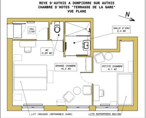 B&B / Chambre d'hôtes Rêve d'Authie 1, rue de la gare 80150 Dompierre-sur-Authie Picardie