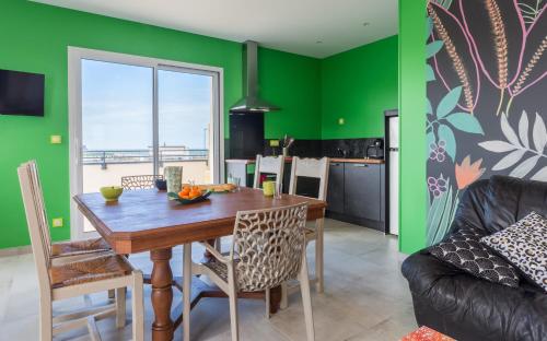 Appartement Babord, appt avec terrasse et vue mer Résidence Les Pontons Saint-Côme-de-Fresné