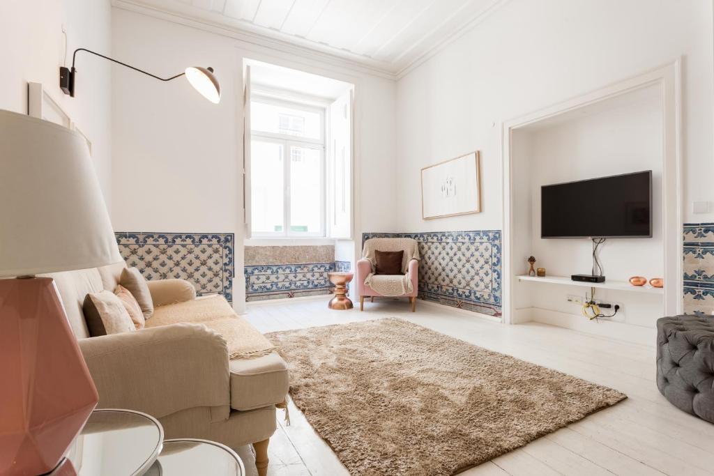 Appartement Baixa Tile Blue Two-Bedroom Apartment - by LU Holidays 11 Rua de São Julião, 1100-016 Lisbonne