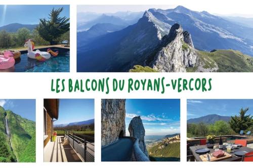 Balcons du Royans.Logement entier Piscine Saint-Jean-en-Royans france