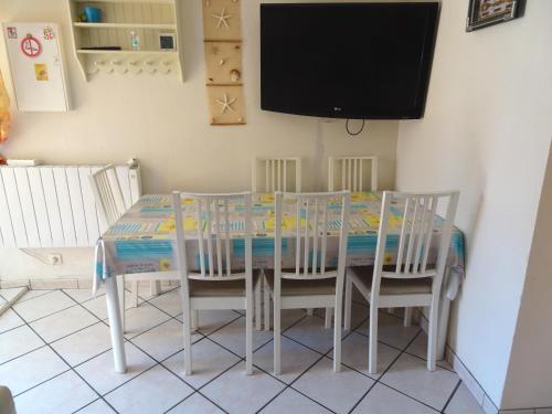 Appartement Barcarès F2 cabine, RDC, plage 50 m, 28 m2, 6 personnes 23 Résidence Cap de Mer, Bâtiment B, Avenue de la Grande Plage Le Barcarès