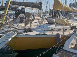 CANNES : Nuit insolite superbe voilier à quai