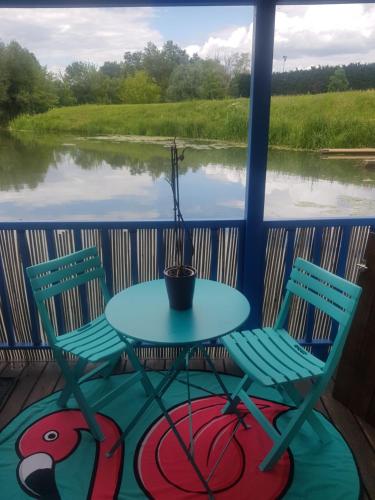 Cottage insolite option jacuzzi Seurre proche Beaune vue panoramique sur l'eau