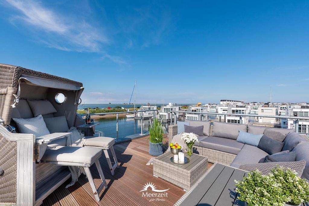 Harbour View Marina: Dachterrasse, Meerblick, Sauna, Bootsanleger Schleidamm 4 b, 24376 Kappeln