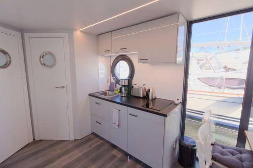 Hausboot Fjord Lacerta mit Dachterrasse in Wendtorf