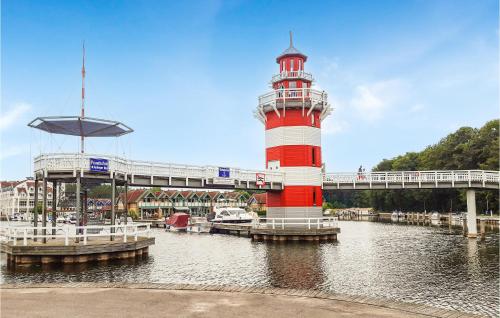 Nice ship-boat in Rheinsberg Hafendorf with 1 Bedrooms