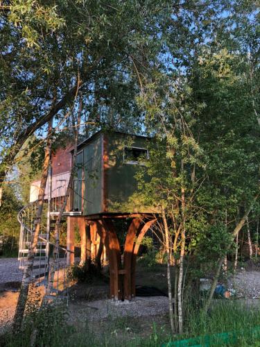 Baumhaus - Tiny Haus in der Höhe Erkheim allemagne