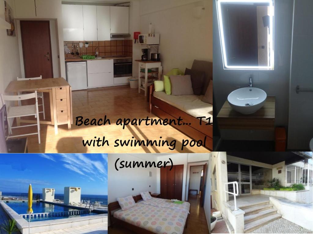 Appartement Beach apartment... T1 with swimming pool (summer) 25, Rua Joaquim da Matosa, 2825-343 Costa da Caparica