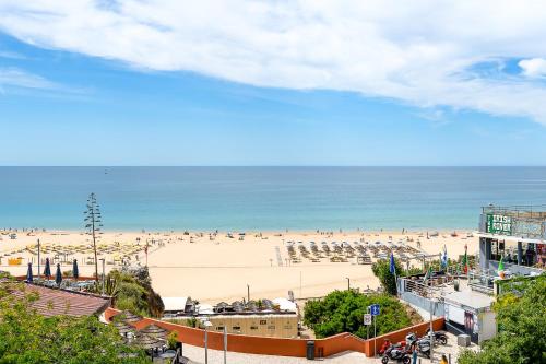 Beach Front at Praia da Rocha Portimão portugal