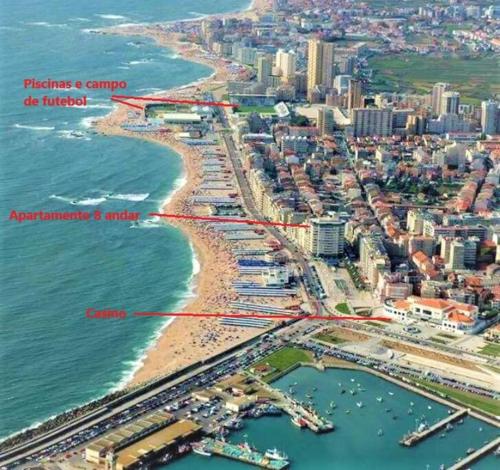 Appartement Beach front - sea and sunset views 26 Passeio Alegre 8F Póvoa de Varzim