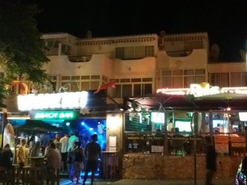 Beach Oura and Bars Albufeira portugal