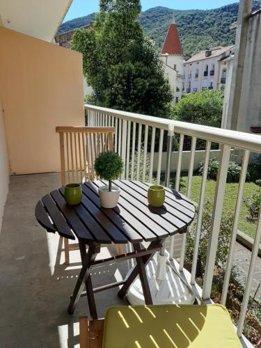 Beau studio avec balcon Amélie-les-Bains-Palalda france