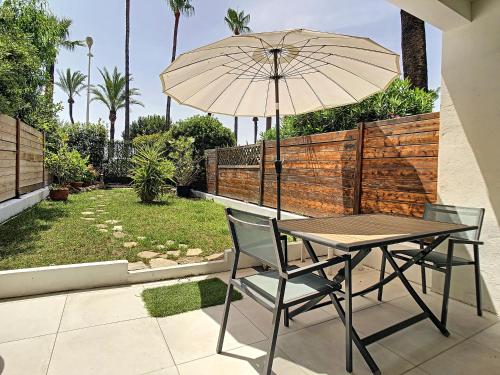 Beautiful 1 bedroom with garden on the Croisette 254 Cannes france