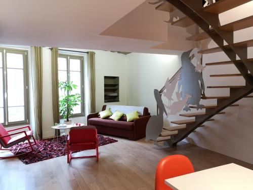 Beautiful duplex in the center of Paris Paris france