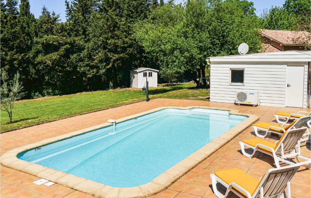 Maison de vacances Beautiful home in Ferrires-Poussarou with Outdoor swimming pool, 2 Bedrooms and Private swimming pool , 34360 Ferrières-Poussarou