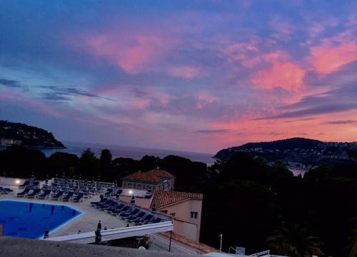 Beautiful view in Villefranche sur mer Villefranche-sur-Mer france