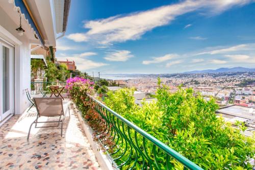 Beautiful villa with panoramic view over Nice Nice france