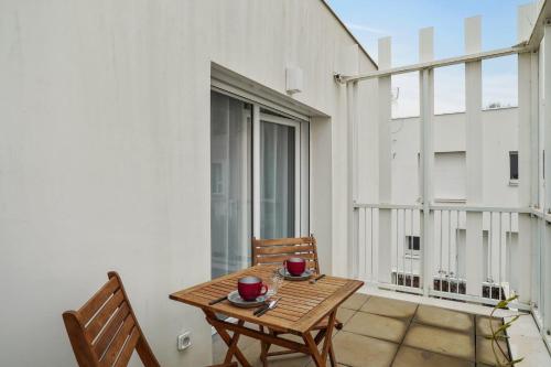 Bel appartement avec balcon à 100m de la mer à La Rochelle - Welkeys La Rochelle france