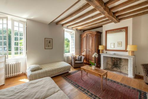 Bel appartement dans magnifique propriété d'Anjou Sainte-Gemme-dʼAndigné france