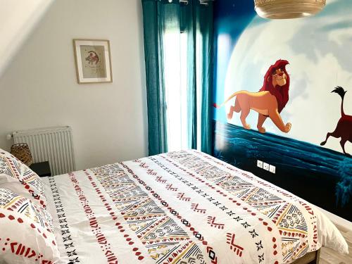 Appartement Bel appartement « The Lion King » proche Disney E201 19 Avenue de la Société des Nations Montévrain