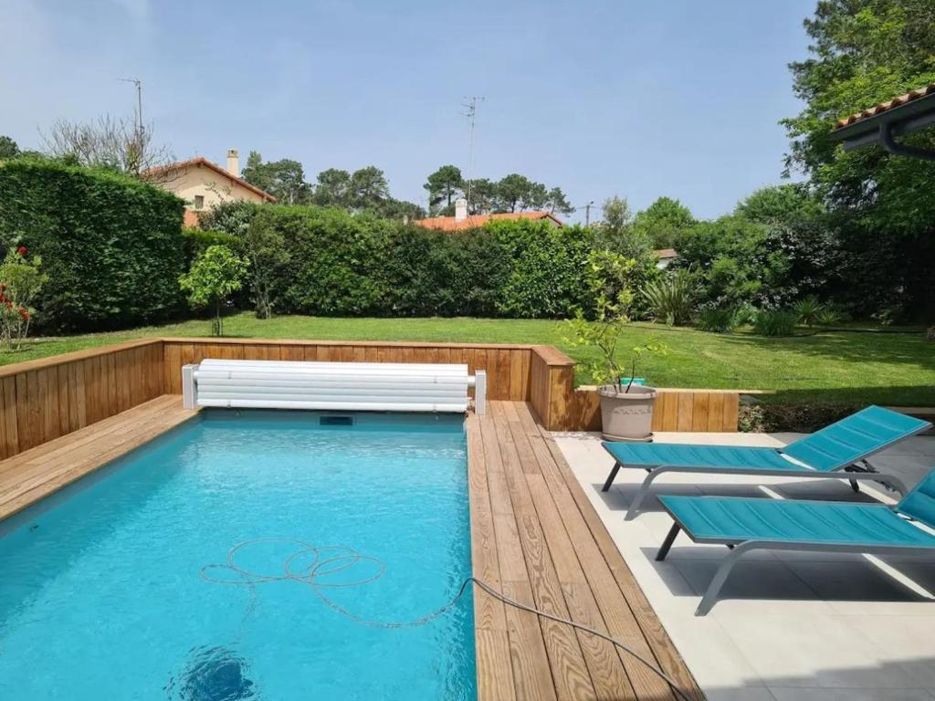 Villa Belle villa avec piscine à Tarnos proximité de la plage immédiate 9 Impasse des Iris, 40220 Tarnos