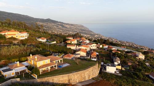 Bellevue Villa Madeira Magnificent Sea View with Optional Studio attached to the property Prazeres portugal