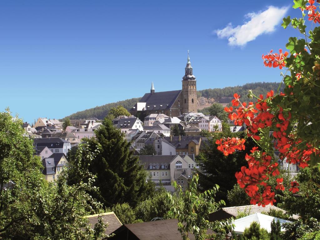 Hôtel Berghotel Steiger - Erzgebirge Oberer Krankenhausweg 2a, 08289 Schneeberg